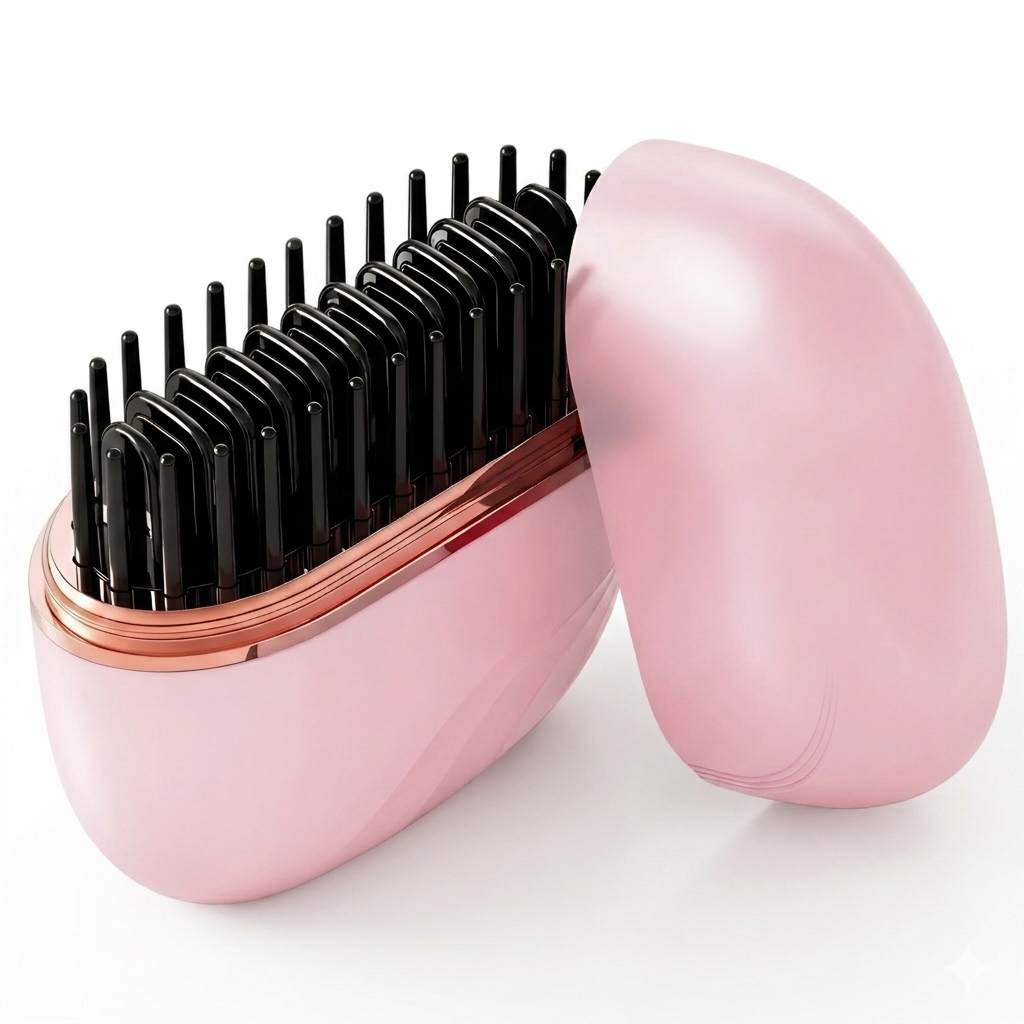 Portable mini hair straightener